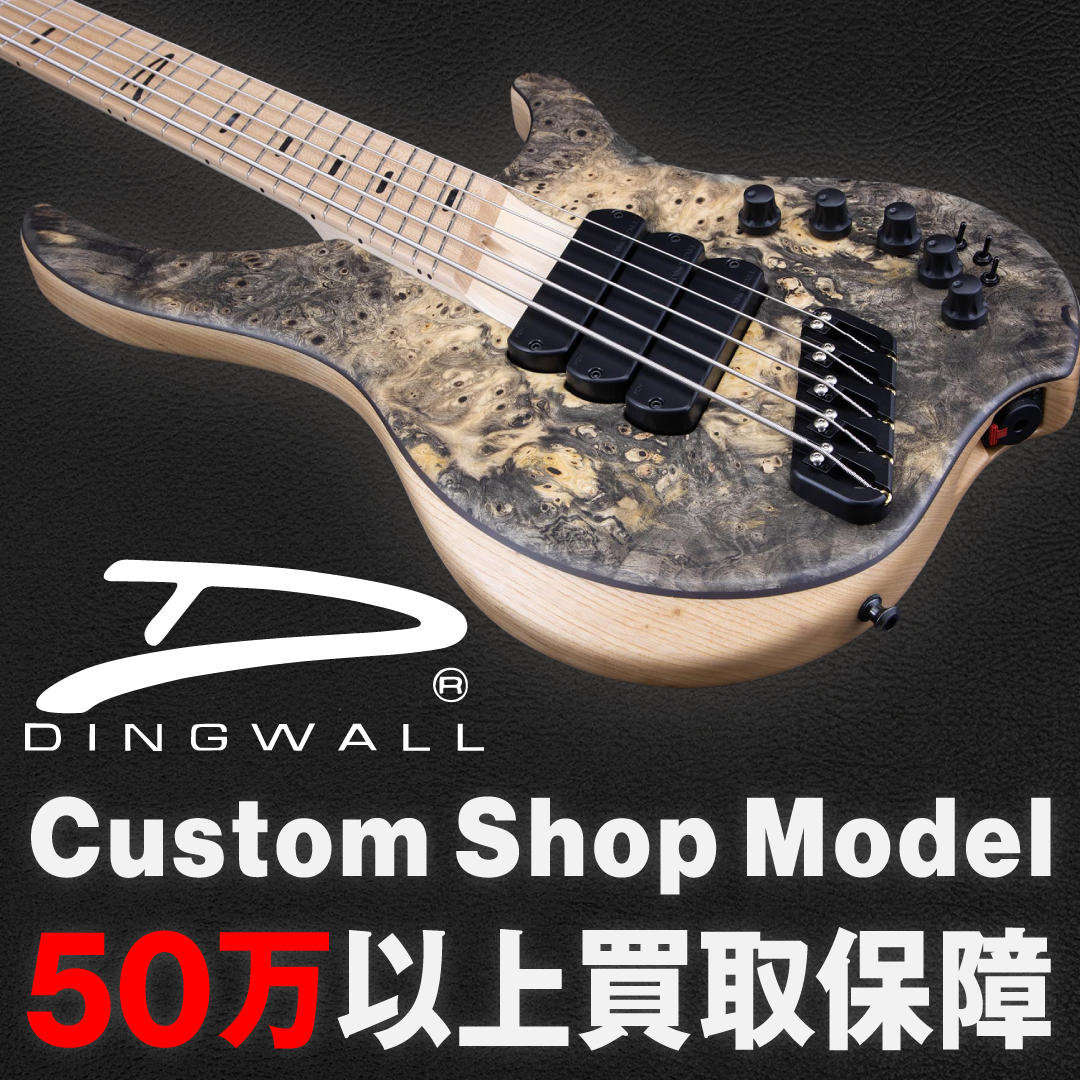 Dingwall Custom Shop Model買取保証キャンペーン開催中!